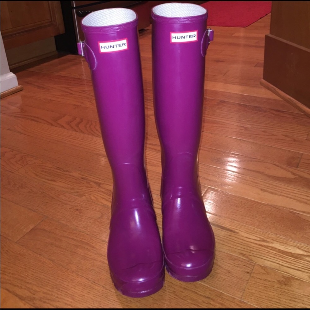 Beautiful hunter boots!
